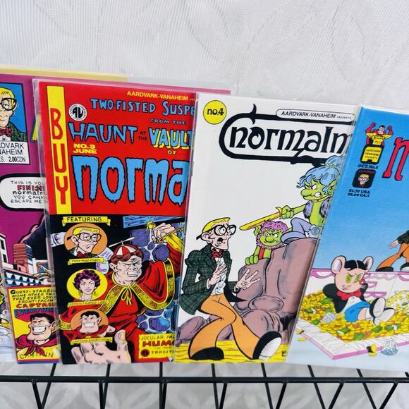 Normalman #1-12 & 3-D Annual Lot Jim Valentino Comics Independent Homage Covers - Picture 3 of 7